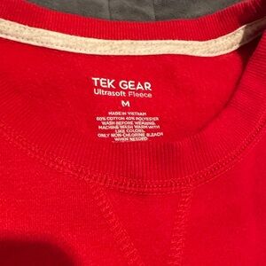 Tek Gear Red UltraSoft Fleece